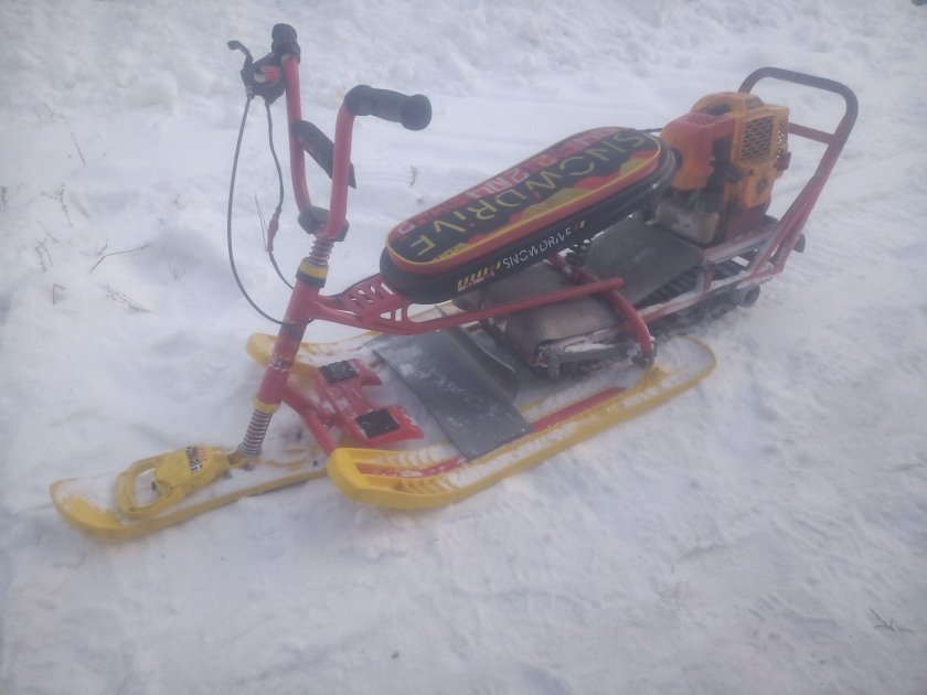 Снегоход детский