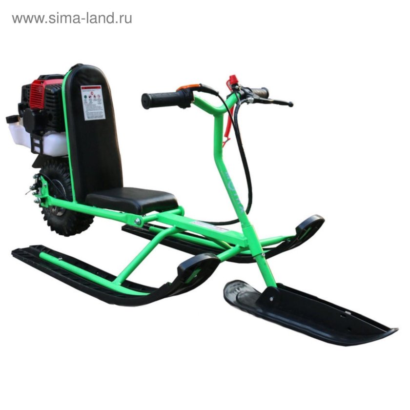 Снегокат с мотором ф50