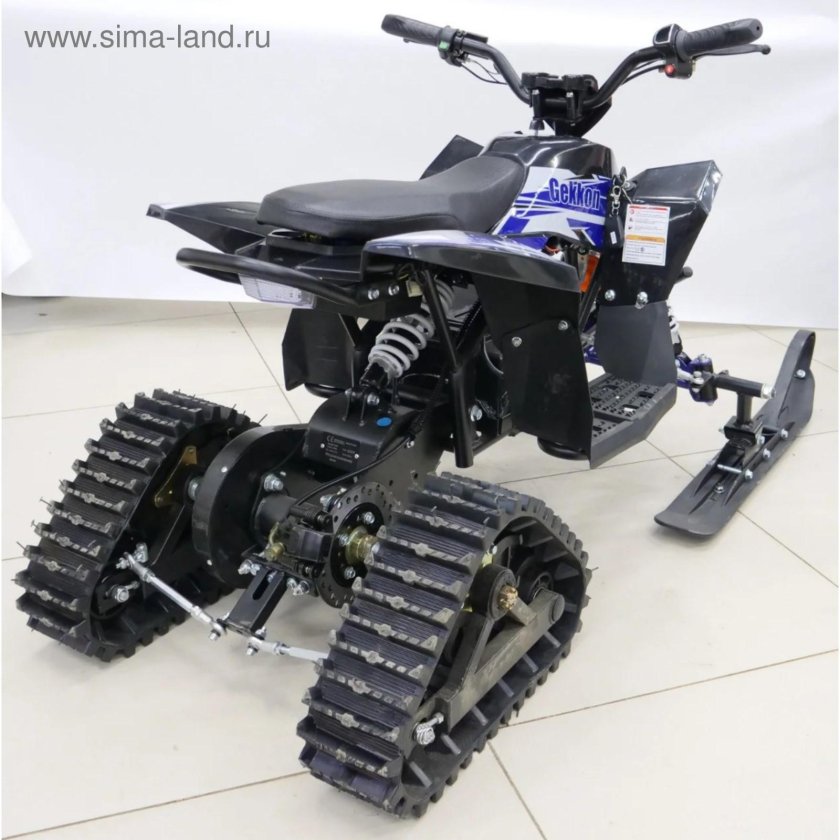 Электро квадроцикл MOTAX Gekkon 1300w на гусеницах