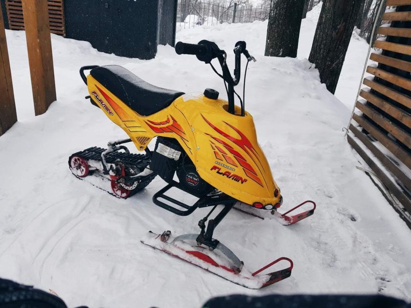 Детский снегоход Flamin