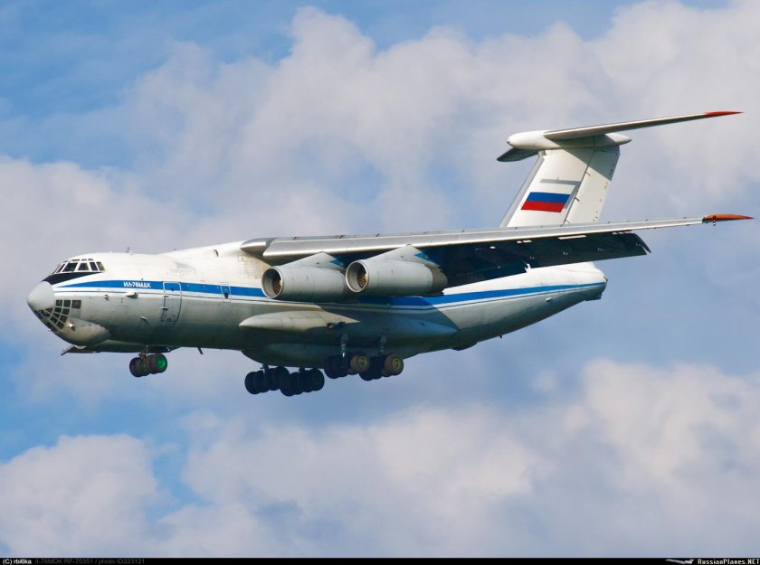 Самолет-лаборатория ил-76 МДК