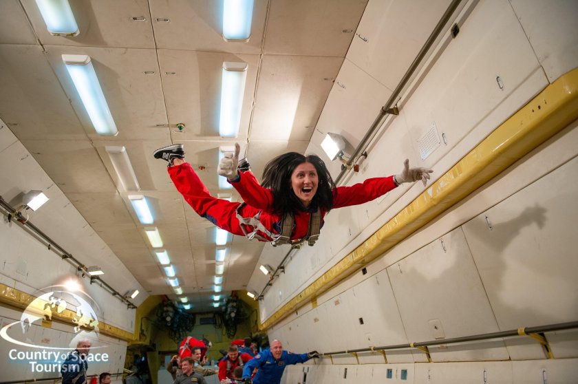 Ил 76 Невесомость