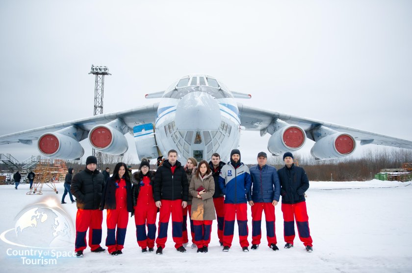 Ил 76 МДК Невесомость