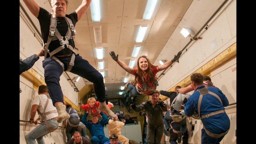 Полет в невесомости на ил-76