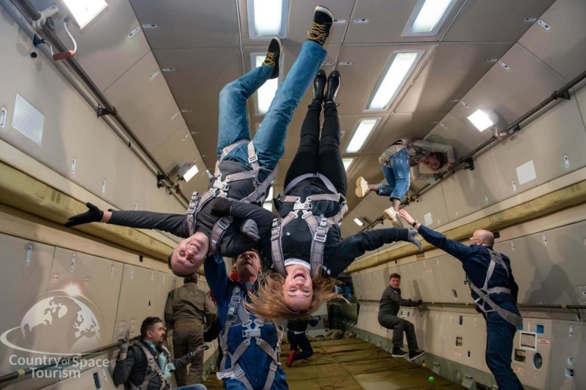 Ил 76 Невесомость