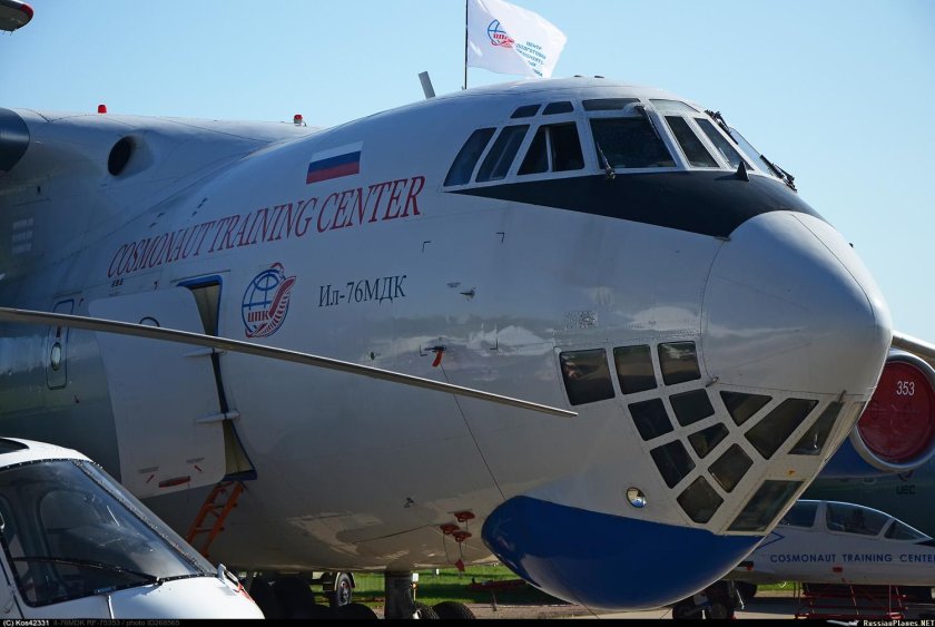 Самолёт-ил76-МДК-Roscosmos.