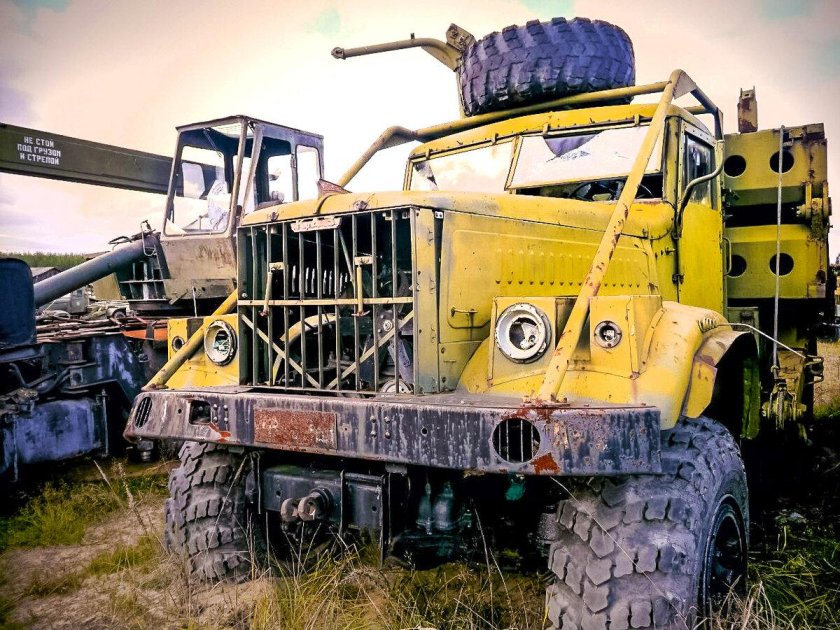 Заброшенная техника СССР
