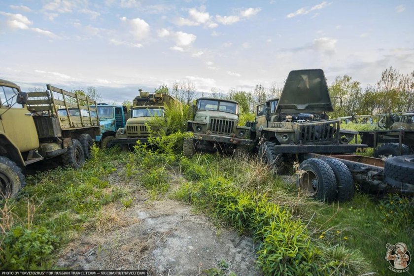 Алкино кладбище военной техники