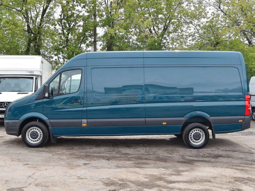 Фольксваген Крафтер зеленый