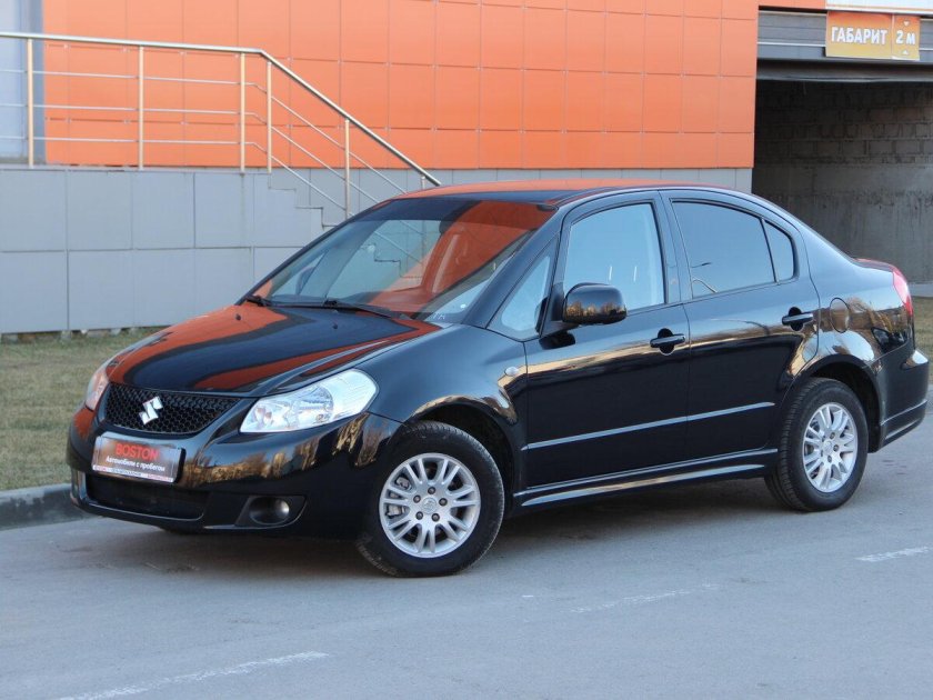 Suzuki sx4 2008 черный