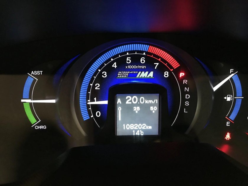 Honda insight iii расход