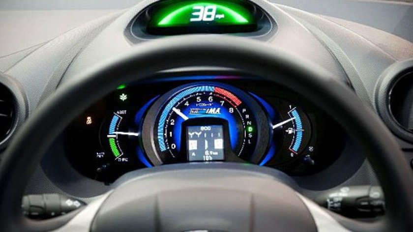 Honda Insight приборная панель