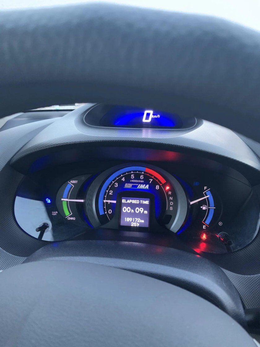 Хонда Инсайт спидометр