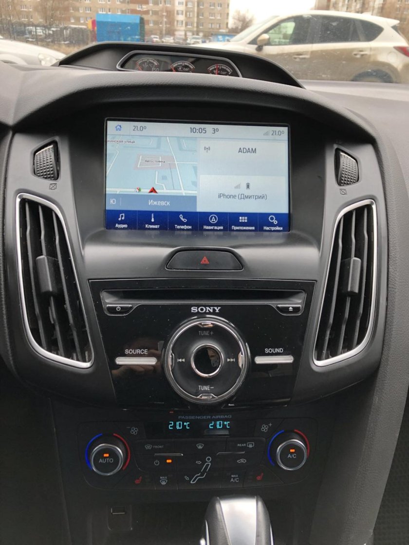 Sync 3 Ford Focus 3