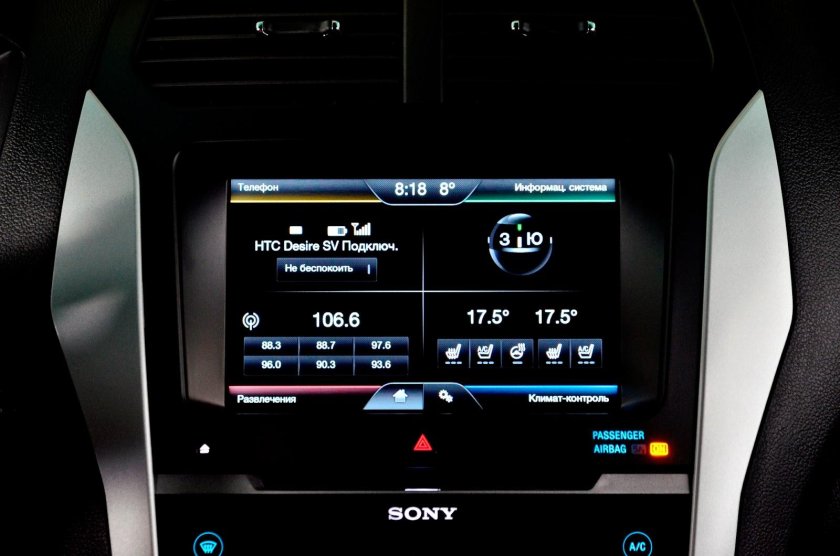 Sync 2 Ford Explorer