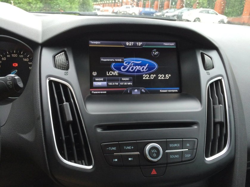 Sync 2 Ford Focus 3