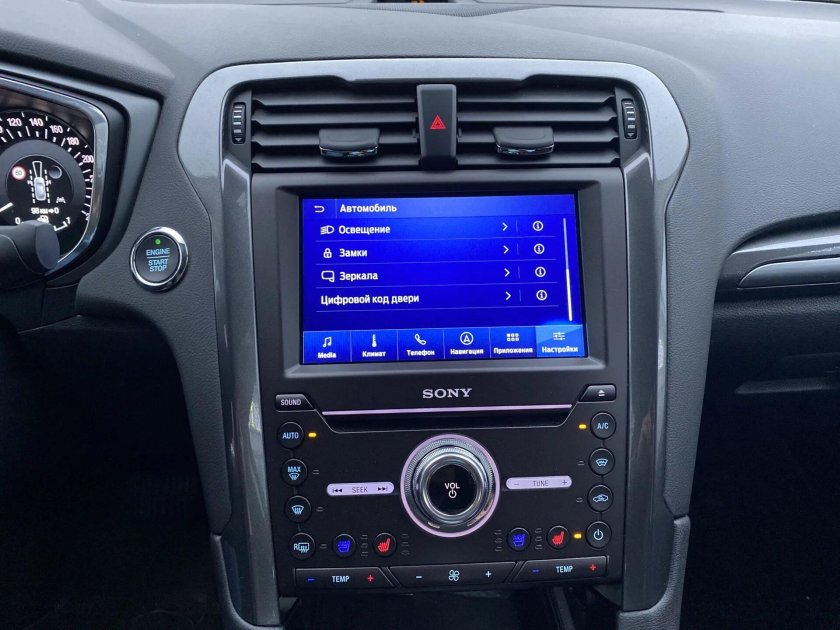 Форд Мондео 5 sync 2