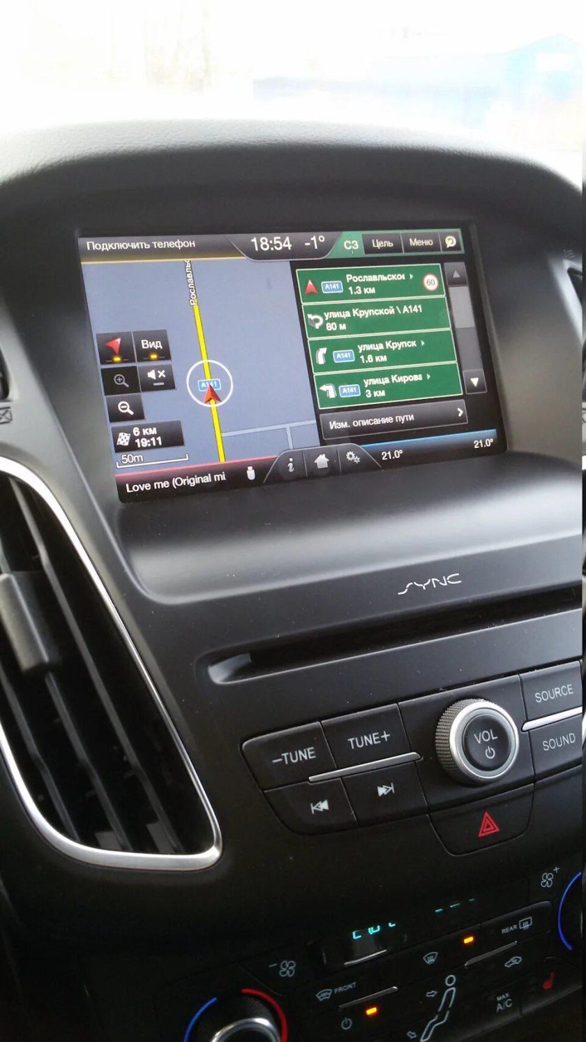 Навигация Форд фокус 3