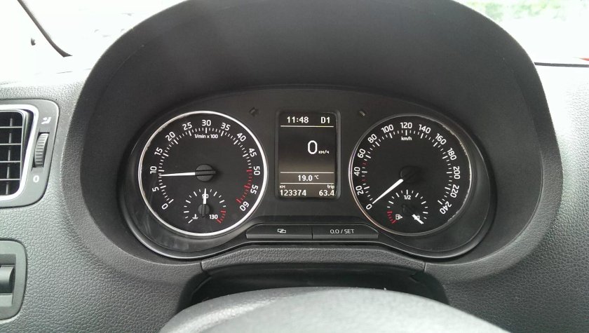 Приборная панель Volkswagen Polo 2021