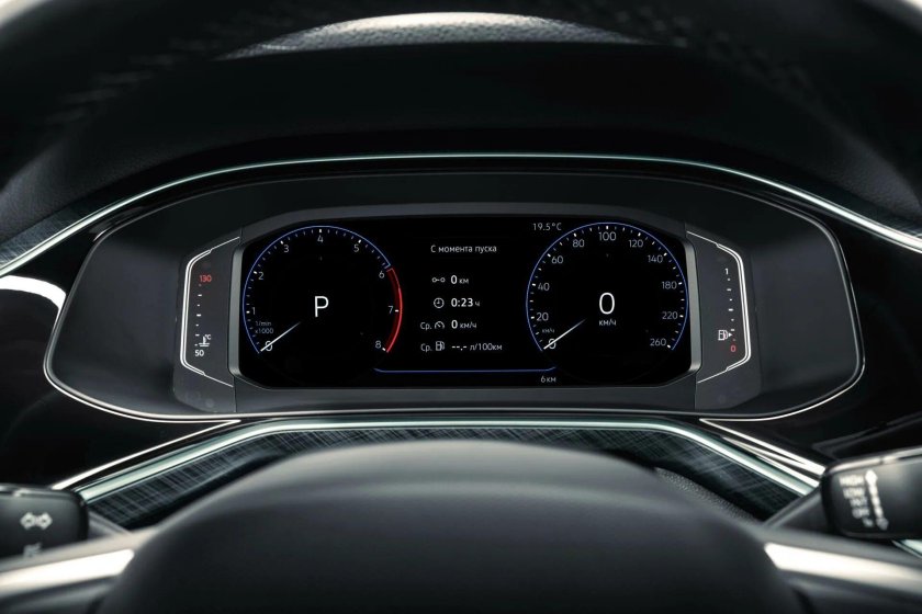 Приборная панель VW Polo 2020