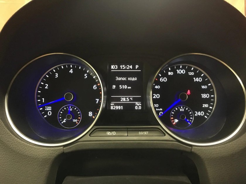 Приборная панель Volkswagen Polo GTI