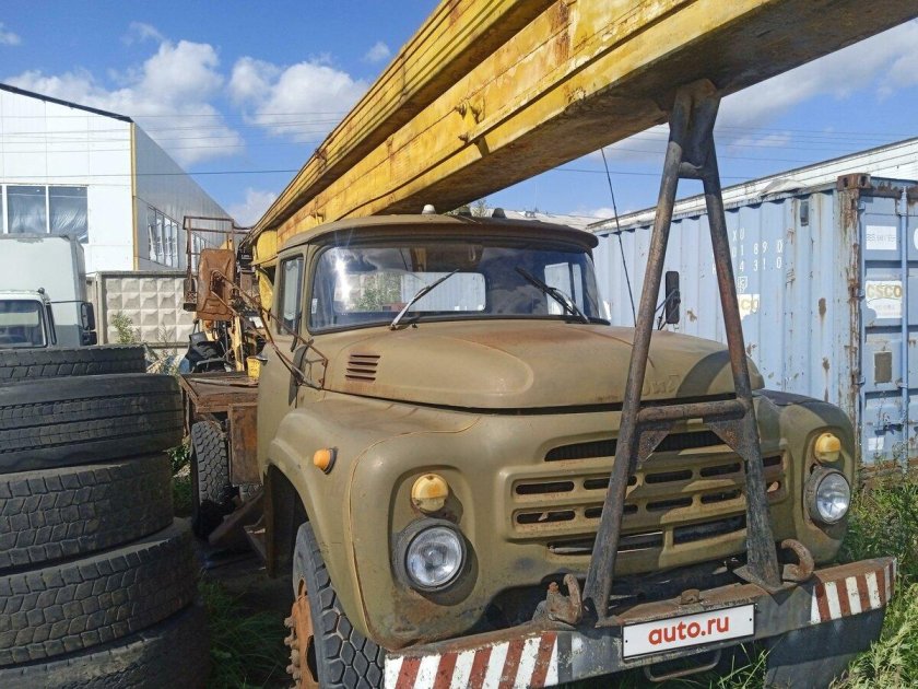Автокран зил 130