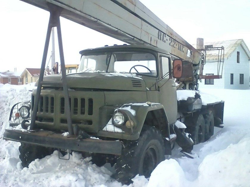 Автовышка зил