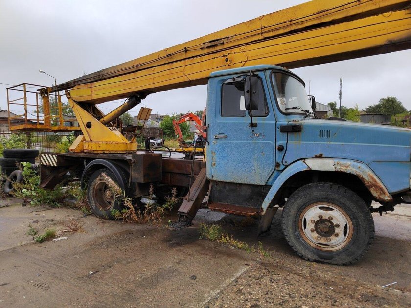 Автовышка зил агп 22