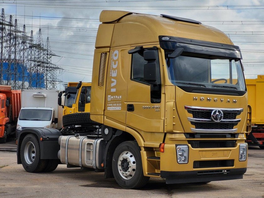 Тягач ивеко