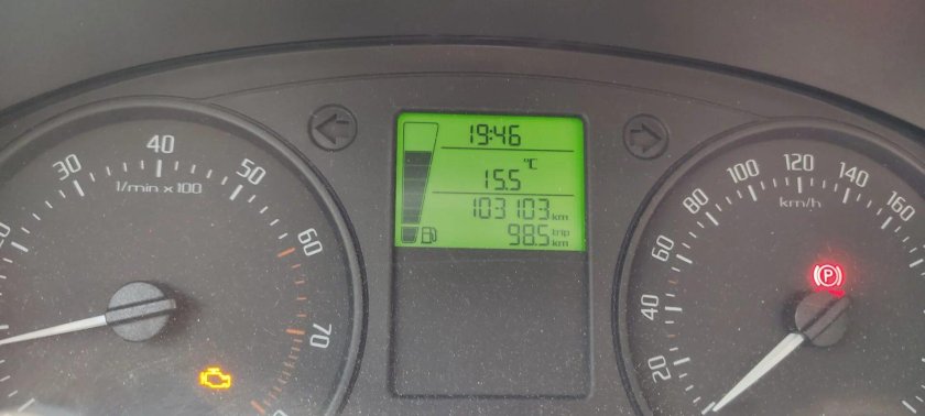 Шкода Фабия чек двигателя