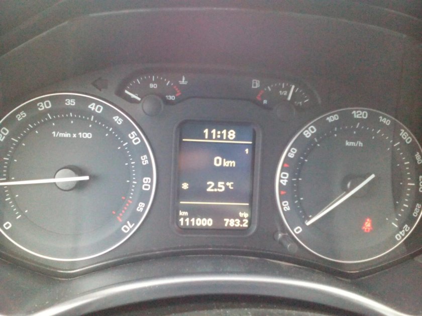 Чек на Шкода Октавия а5