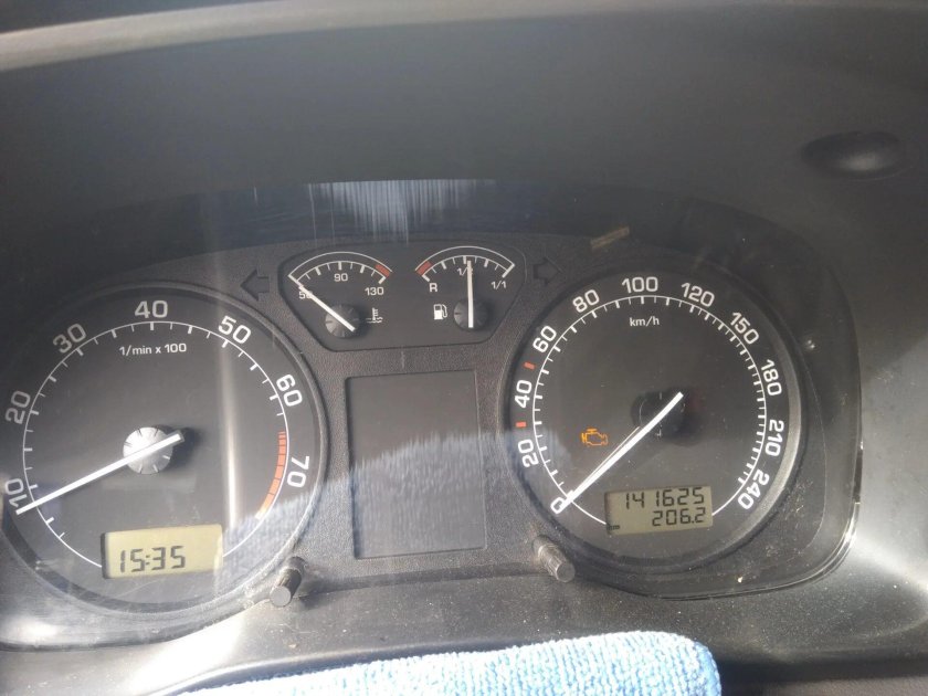 Чек в шкоде Октавия а4