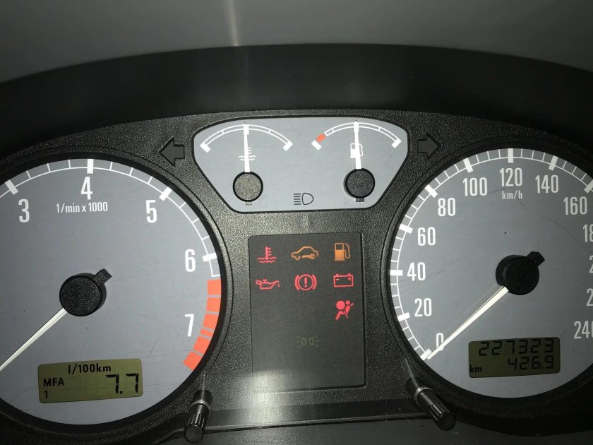 Шкода Октавия 2008 1.6 чек