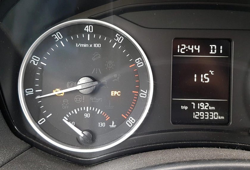 EPC датчик Шкода Октавия а 7