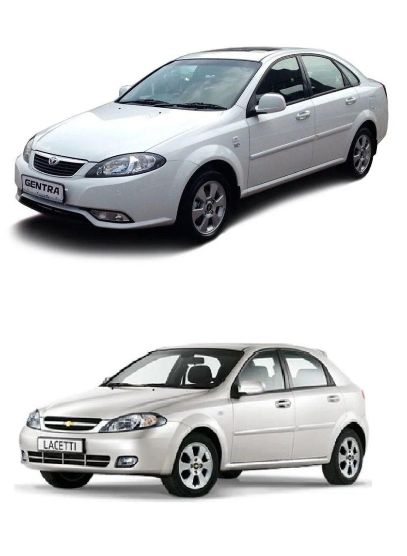 Шевроле Лачетти и Дэу Джентра
