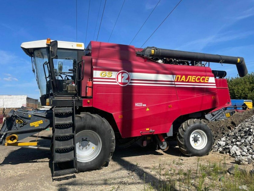 Зерноуборочный комбайн полесье gs10