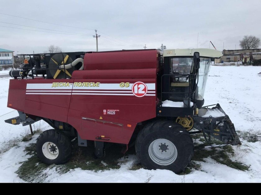 Комбайн полесье