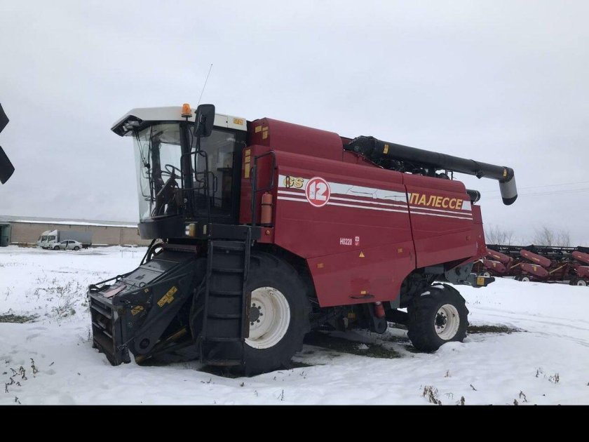 Зерноуборочный комбайн полесье gs10