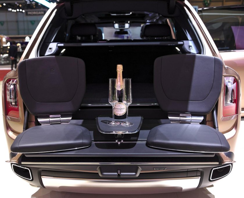 Роллс Ройс Куллинан багажник