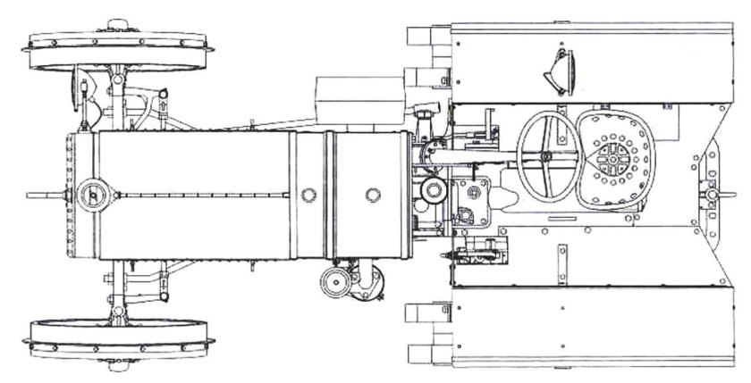 Трактор ХТЗ 15/30 чертеж