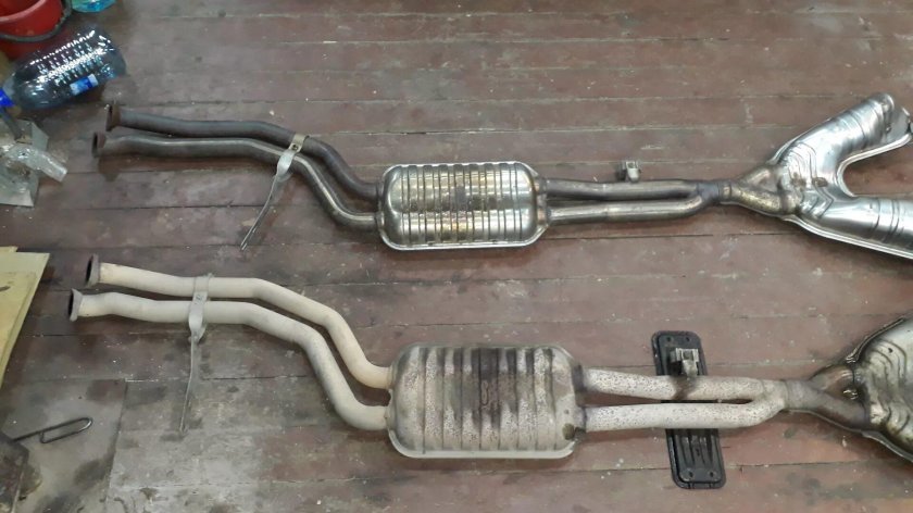 Выхлопная система БМВ е39