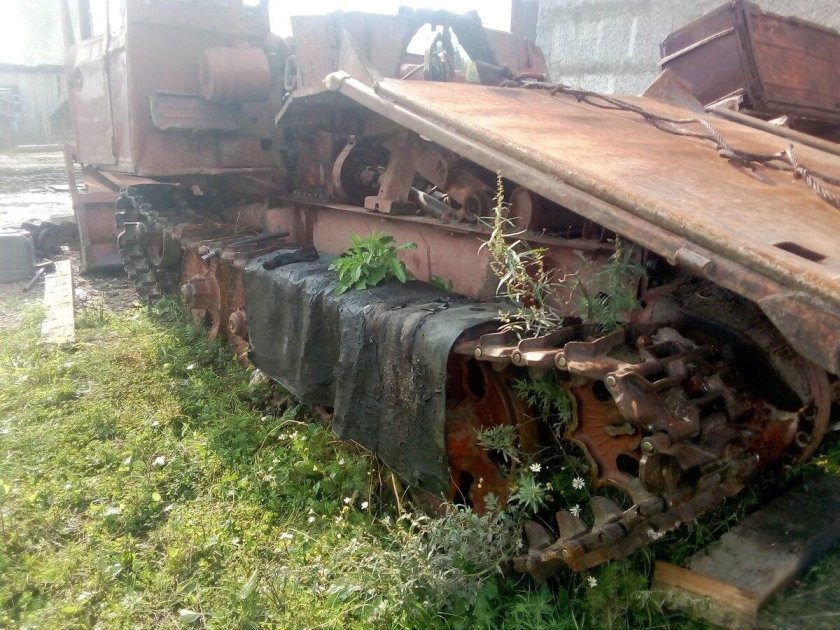 Трелёвочный трактор тдт 55