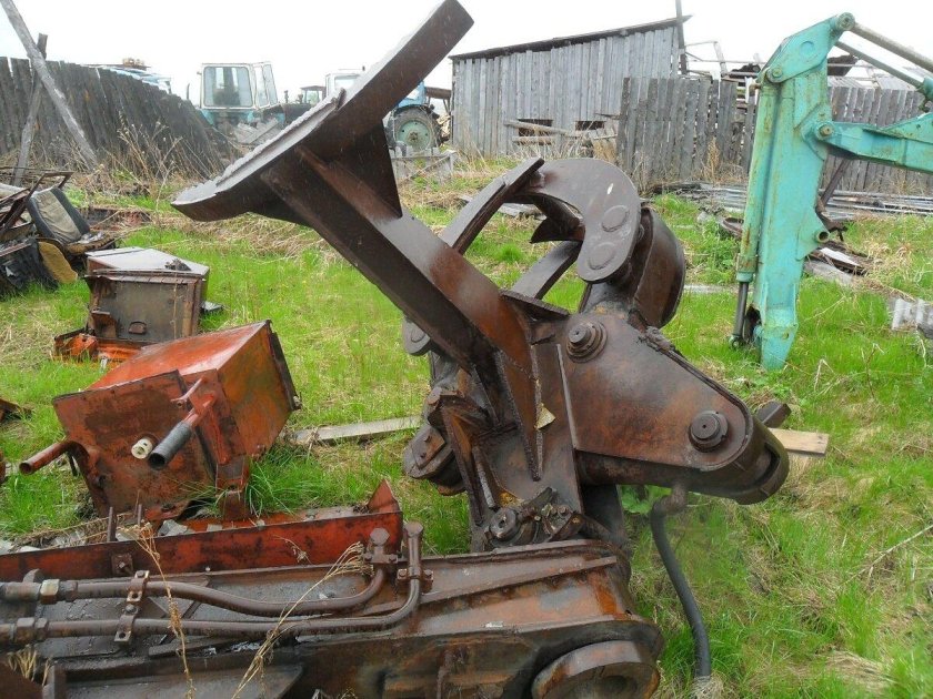 Пг-02 погрузчик грейферный