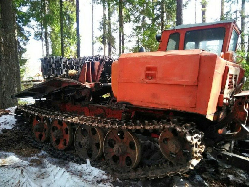 Тдт-55а трактор трелевочный