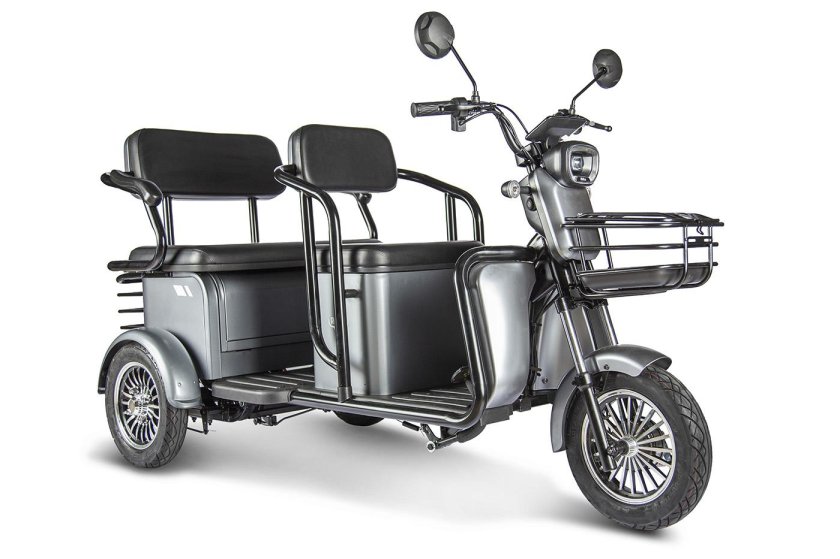 Трицикл электрический Eltreco rutrike