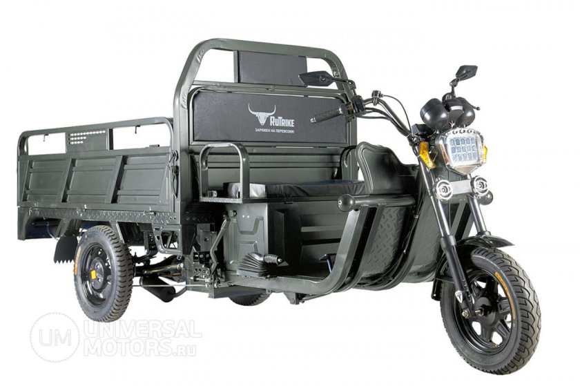Грузовой электротрицикл rutrike d4 1800 60v1200w