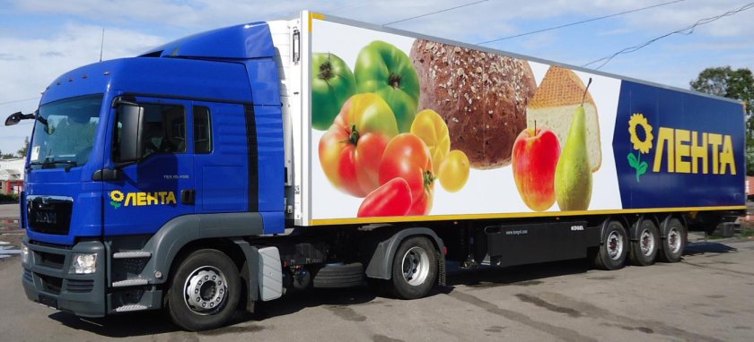 Брендирование грузовика