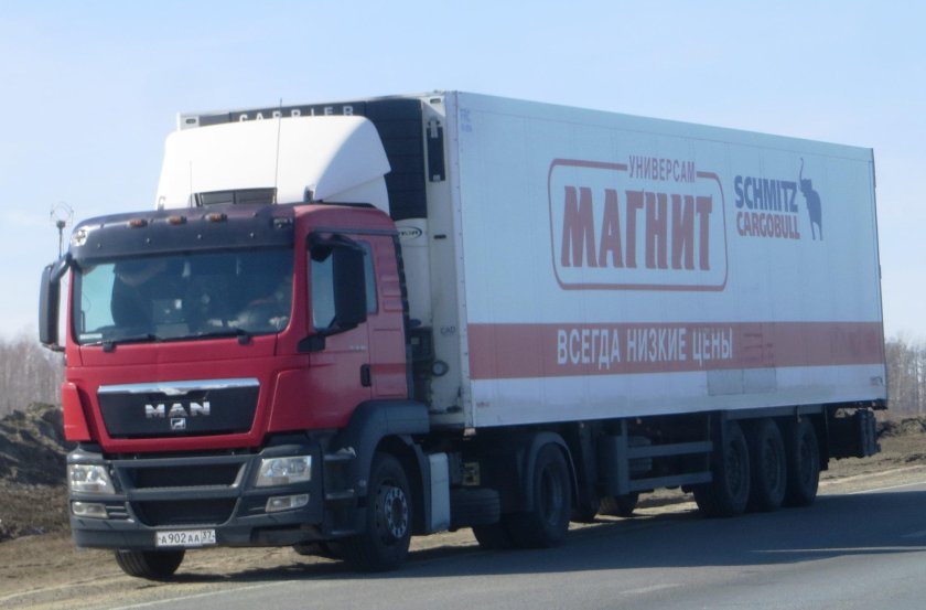 Тягач man TGS магнит