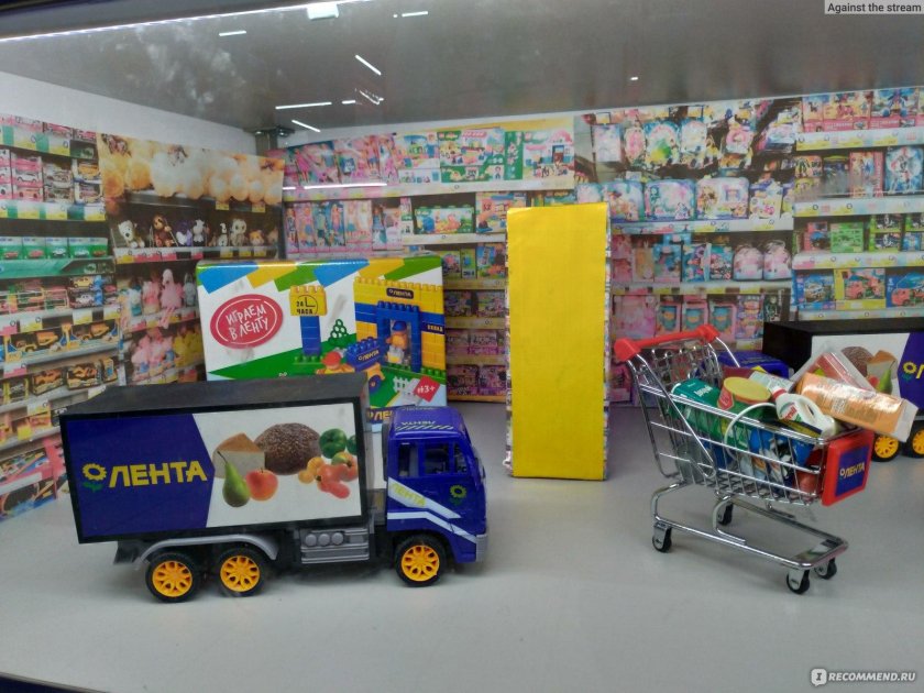 Детские игрушки в ленте