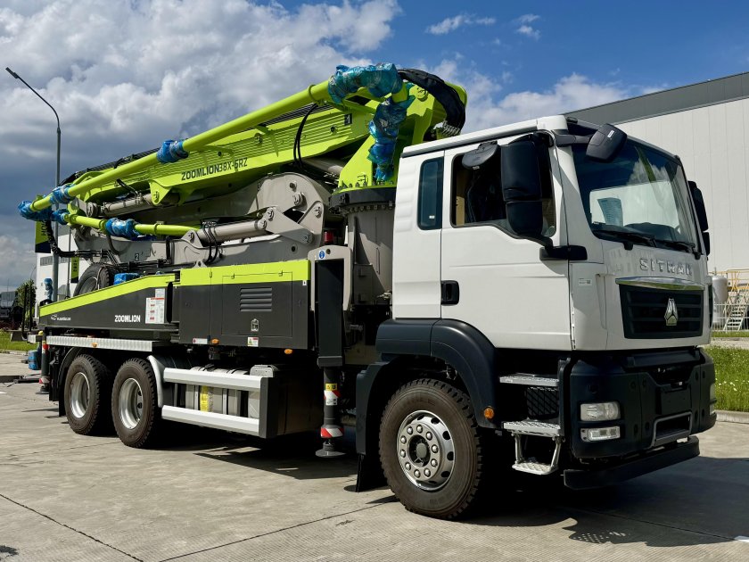 Абн автобетононасос